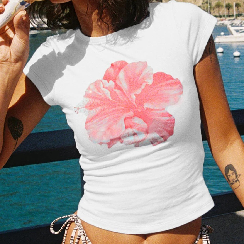 Flower Baby Tee