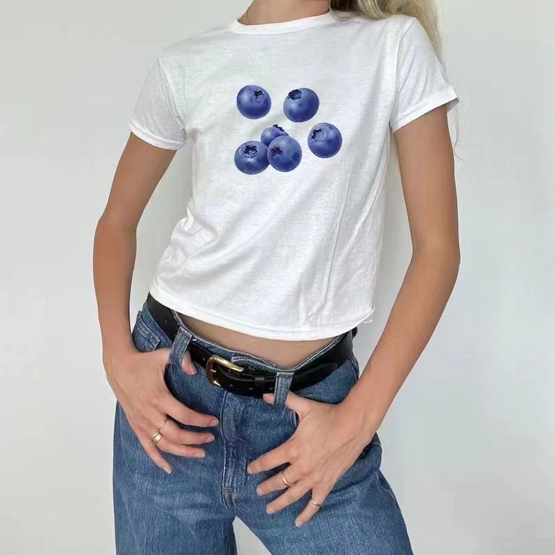 Blueberry Baby Tee