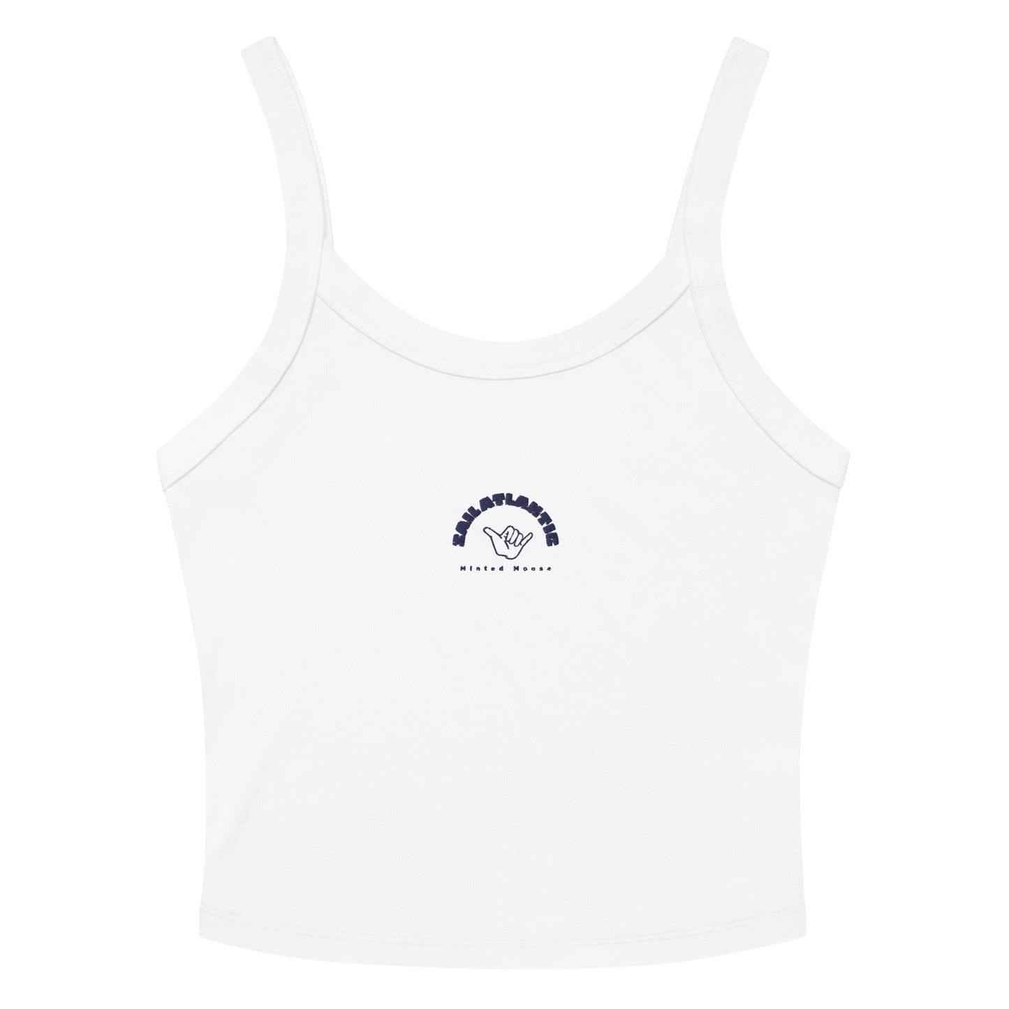 Sail Atlantic Embroidered Tank Navy